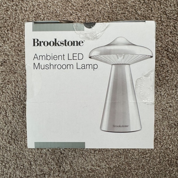 Brookstone Ambient LED Mushroom Lamp - Picture 5 of 12